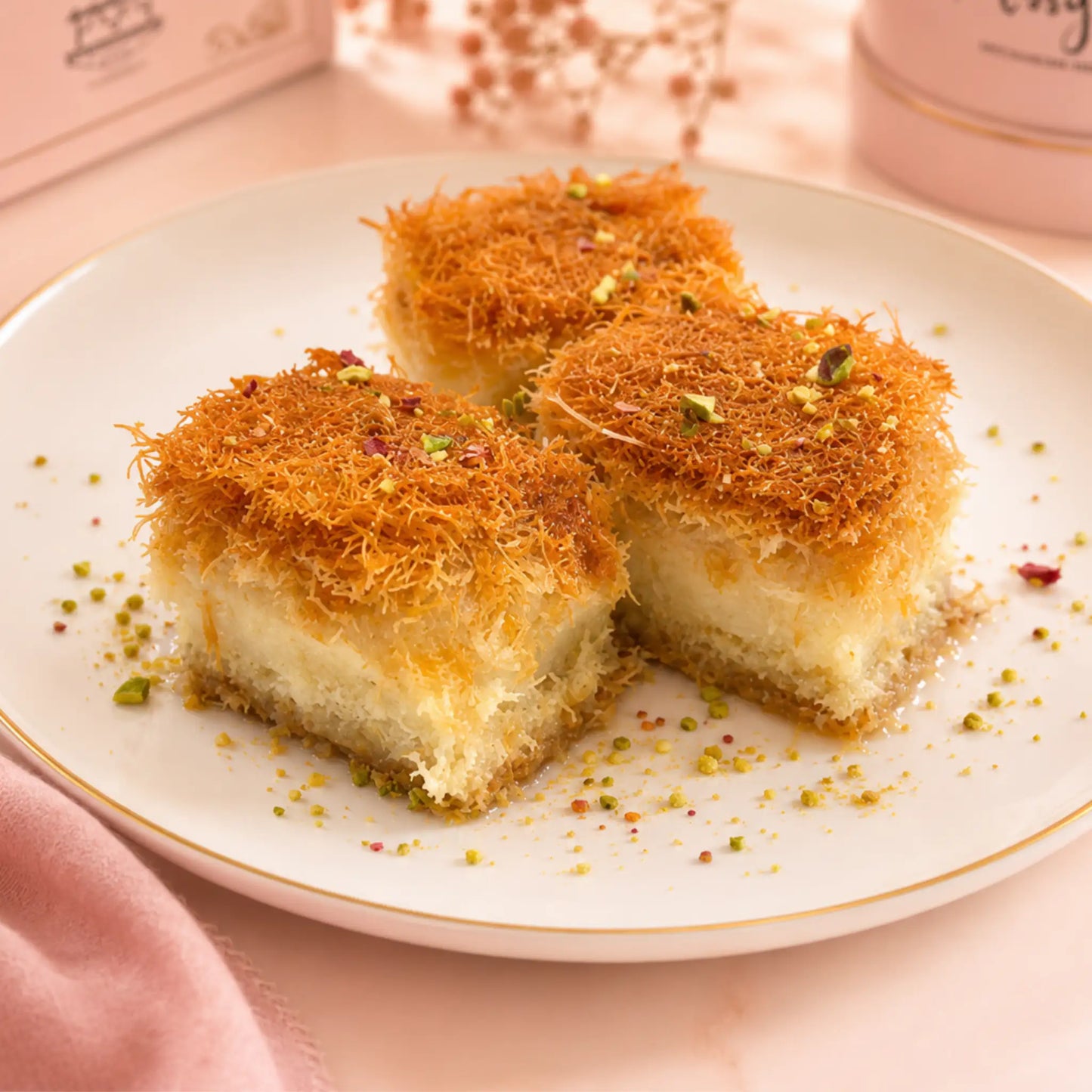 Kunafa mit Schmand